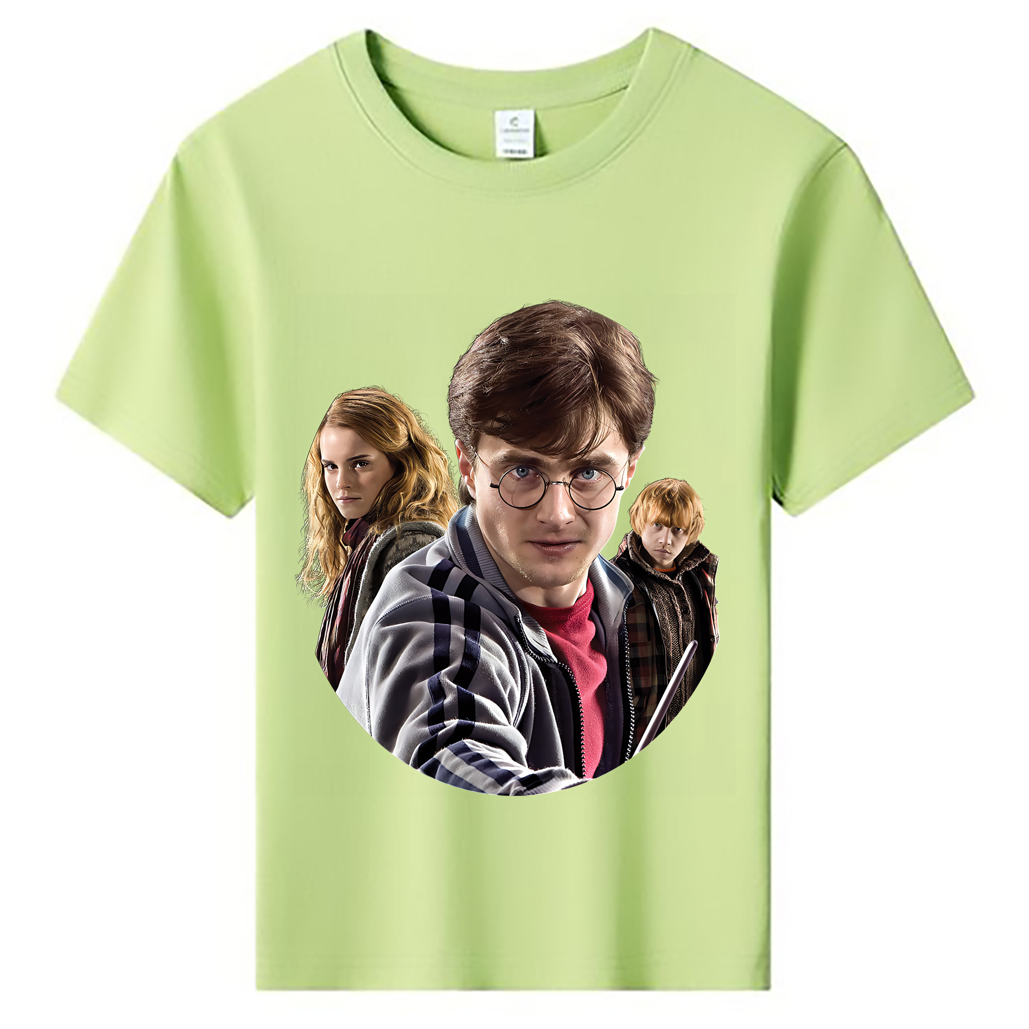 （画像用） Harry Potter ハリー・ポッターシリーズ 綿100％キッズTシャツ（フロントプリント）